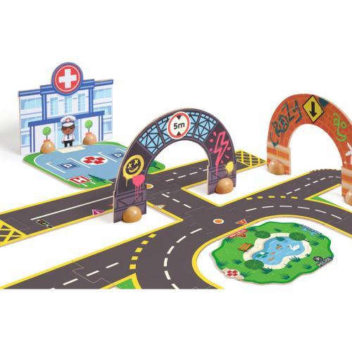 PuzzlUp - Puzzle Gigante da Cidade 33 peças - Crazy Mot - Image 2