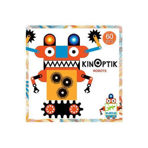 Kinoptik Robots - Jogo de Ilusão de Óptica 60 Peças - Image 2