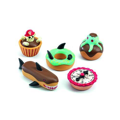 Pirates Cakes - Conjunto 5 Bolos Plástico - Image 2