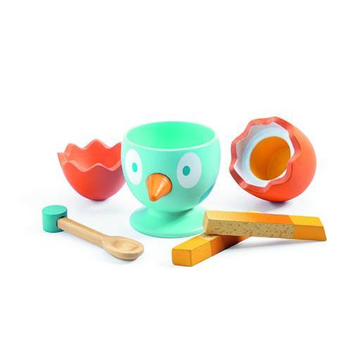 **Coco Egg - Conjunto de Pequeno Almoço