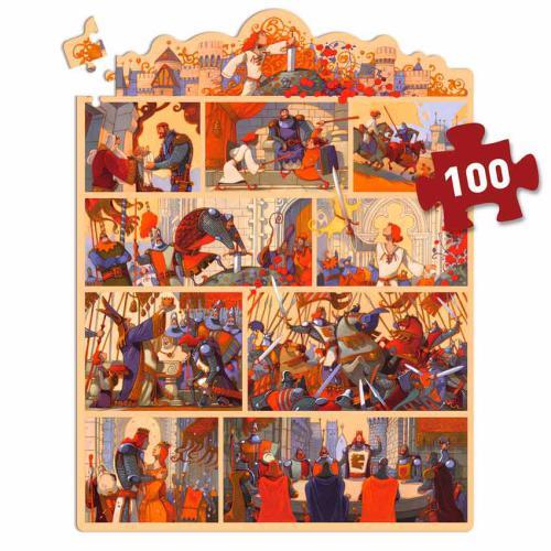 O Rei Arthur - Puzzle 100 Peças - Image 3