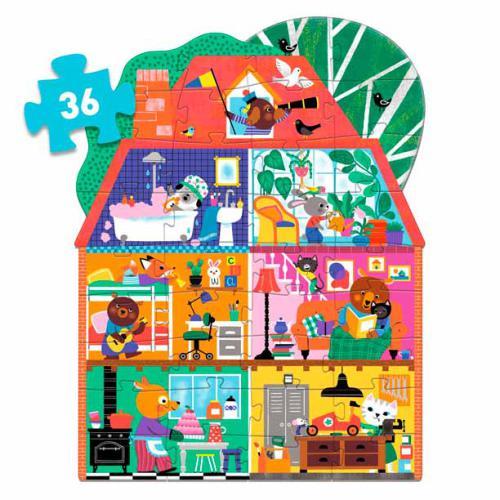 A Casa dos Amigos - Puzzle Gigante 36 Peças - Image 3
