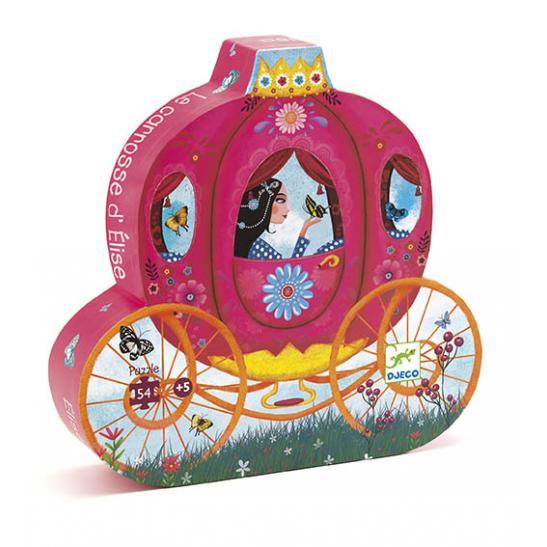 A Carruagem de Elise - Puzzle Silhueta 54 Peças