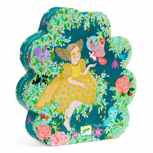 Árvore da Flora - Puzzle Silhueta 54 Peças