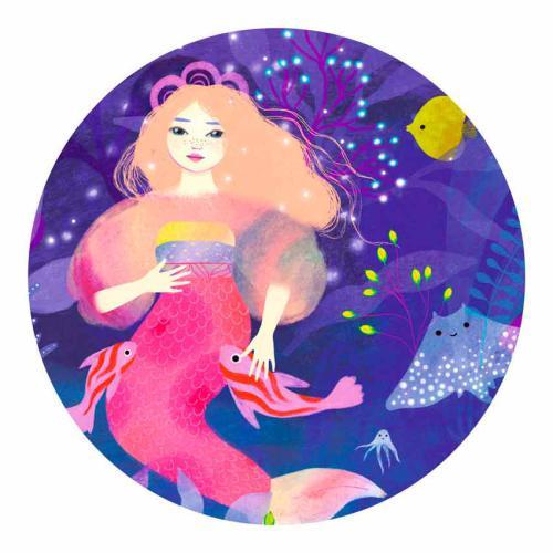 Ella, a Sereia - Puzzle Silhueta 36 Peças - Image 2