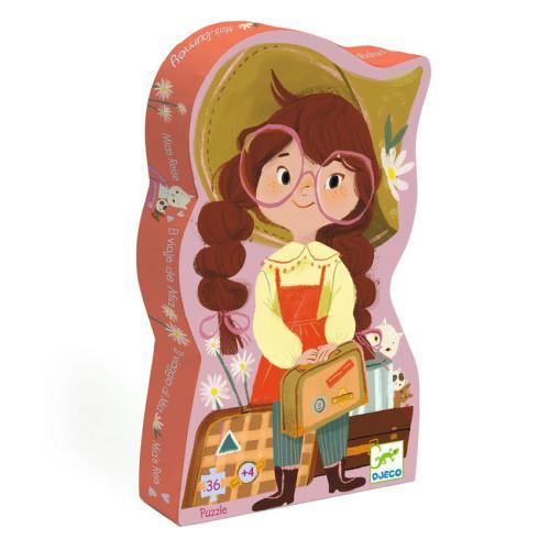 A Viagem da Mia - Puzzle Silhueta 36 Peças