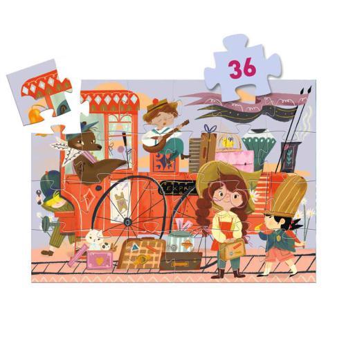 A Viagem da Mia - Puzzle Silhueta 36 Peças - Image 3