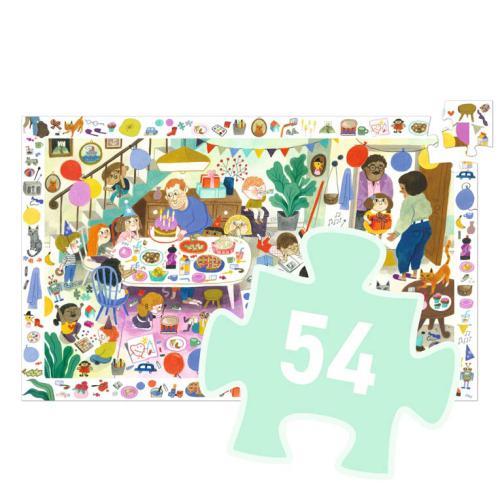 Festa de Aniversário - Puzzle de Observação 54 Peças - Image 2