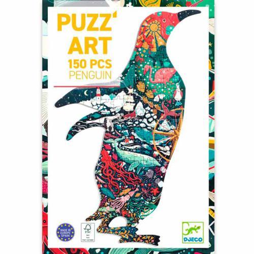 Pinguim - Puzzle Silhueta 150 Peças