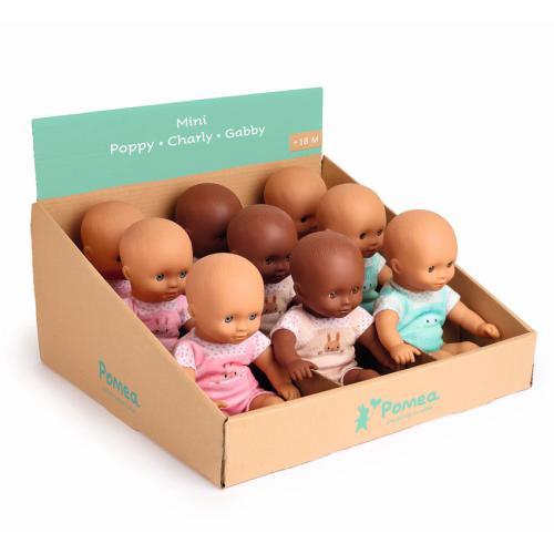 Display 9 Mini Bonecas - Poppy, Charly, Gabby