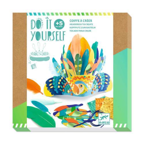 Rio - Toucado para Decorar c/ Penas
