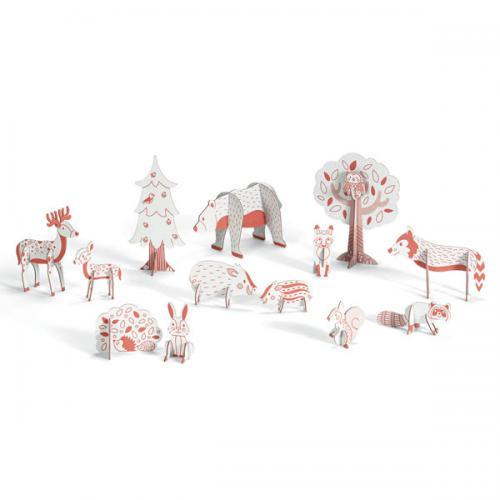 A Floresta - Constrói Animais de Cartão - Image 3