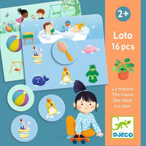 A Casa - Jogo de Loto e Memória 30 peças