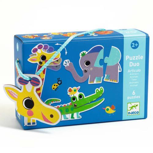 Puzzle Duo - Animais Articuláveis
