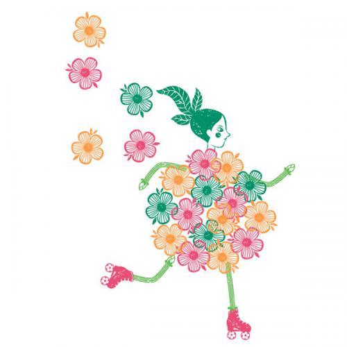 Meninas Floridas - Kit de Carimbos - Image 3