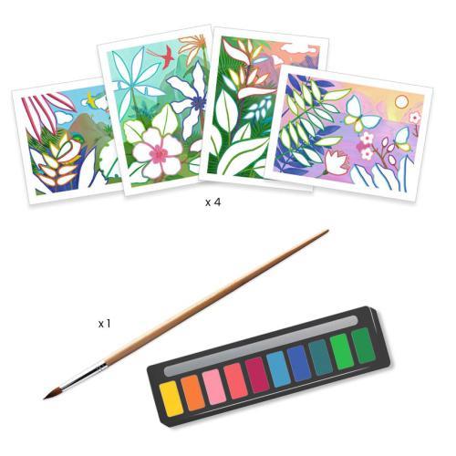 Pássaros - Imagens para Colorir c/ Tintas - Image 4