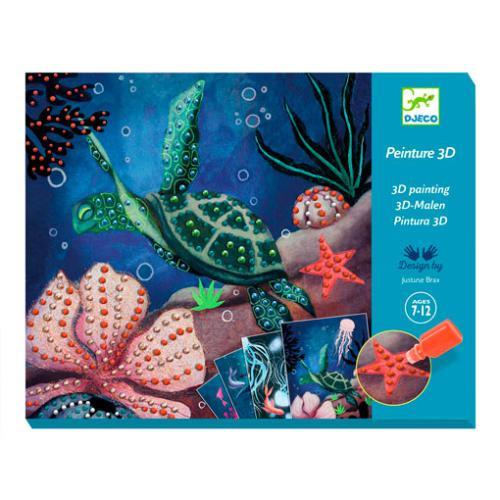 Fundo do Mar - Pintura 3D