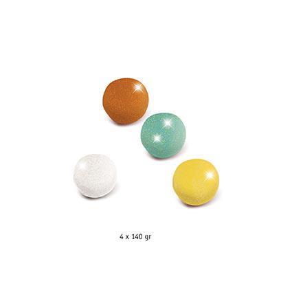 4 Potes de Plasticina Glitter - Image 2