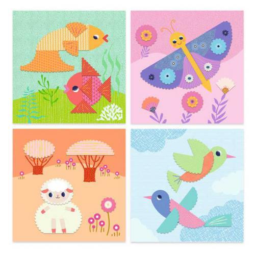 Animais - Jogo de Dobrangens e Colagens - Image 5