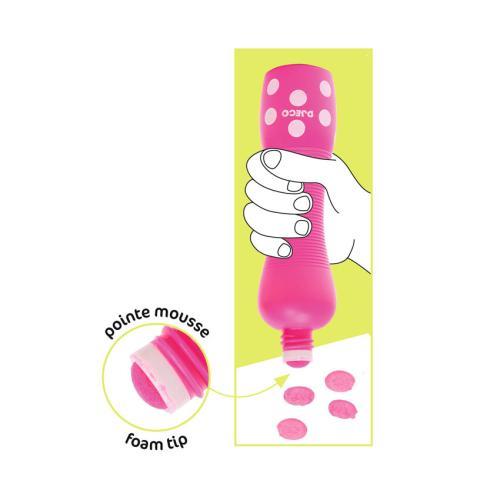 6 Marcadores Coloridos Neon com Ponta de Esponja - Image 3