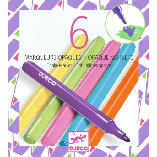6 Marcadores Opacos - 80s - Image 2