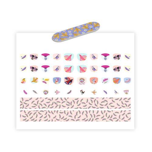 120 Autocolantes para Unhas - Penas - Image 2