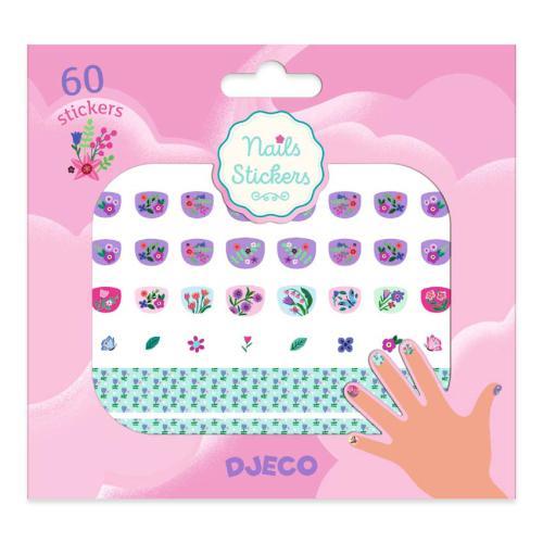 120 Autocolantes para Unhas - Flores