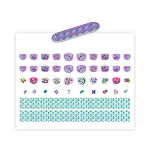 120 Autocolantes para Unhas - Flores - Image 2