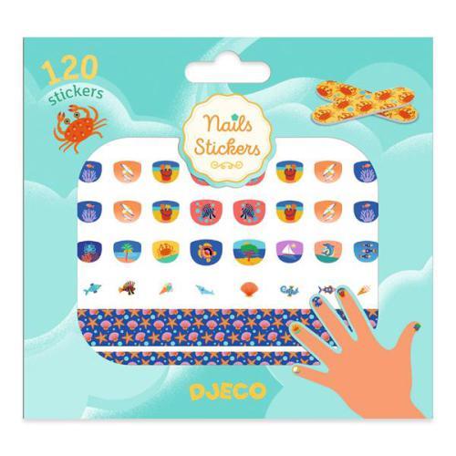 120 Autocolantes para Unhas - Mar