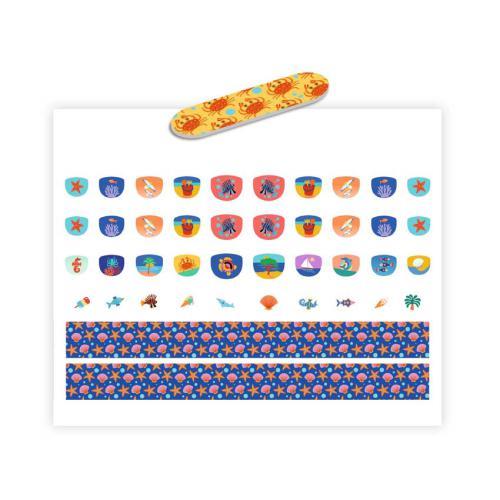 120 Autocolantes para Unhas - Mar - Image 2