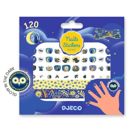 120 Autocolantes para Unhas - Luar