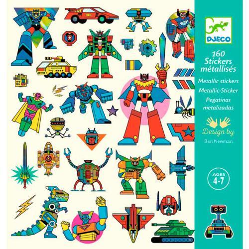 Robots - 160 Autocolantes - Image 2