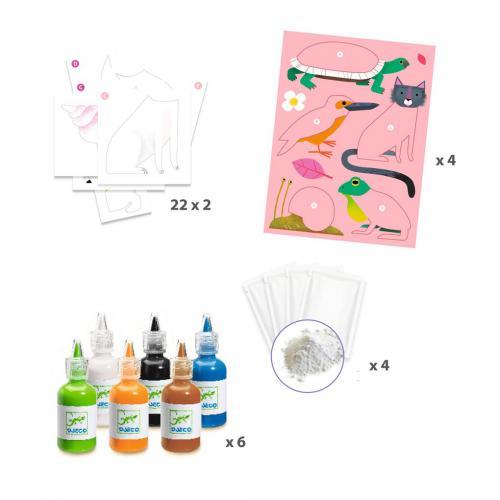 Colourful - Atividade c/ Papel Marmoreado - Image 3