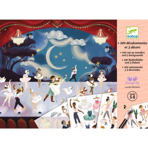 Ballet - 100 Decalques e 3 Cenários