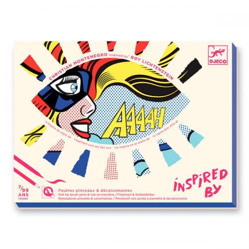 Super Heróis - Atividade de Decalque