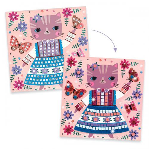 Bichinhos Adoráveis - Atividade com Mosaicos - Image 3