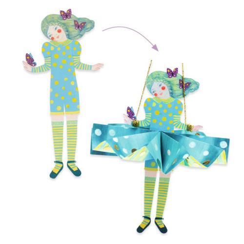 Vestidos de Papel - Atividade de Dobragem de Papel - Image 3