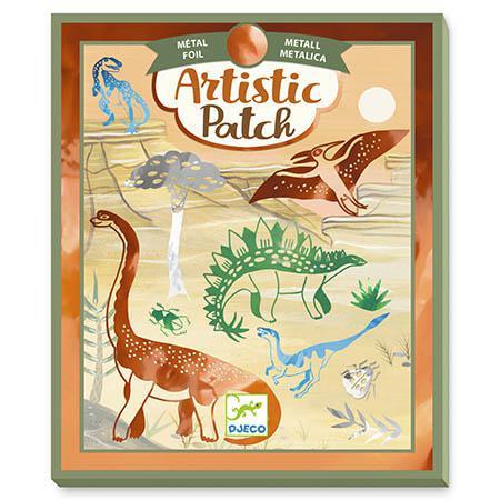 Adesivo Artístico Metálico - Dinossauros