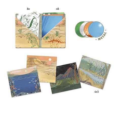 Adesivo Artístico Metálico - Dinossauros - Image 2