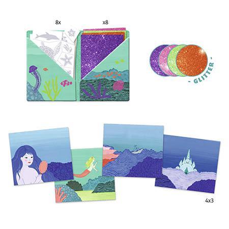 Adesivo Artístico de Glitter - Oceano - Image 2