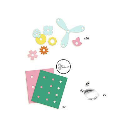 Coleção de Anéis - Plástico Artístico - Image 2