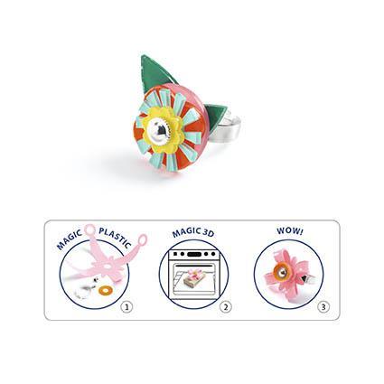 Coleção de Anéis - Plástico Artístico - Image 3
