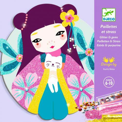 Onnanoko - Atividade de Decorar c/ Glitter - Image 2