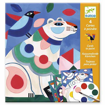 **Fanciful Bestiary - Jogo Colorir Cartões Surpresa