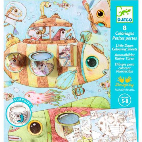 A Jornada de Malo - Desenhos para Colorir c/ Aberturas - Image 2