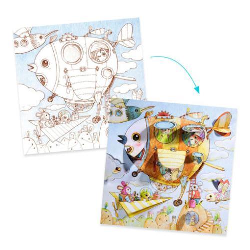 A Jornada de Malo - Desenhos para Colorir c/ Aberturas - Image 3