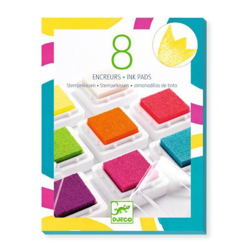 Pop - 8 Almofadas de Tinta para Carimbo