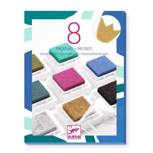Chic - 8 Almofadas de Tinta para Carimbo