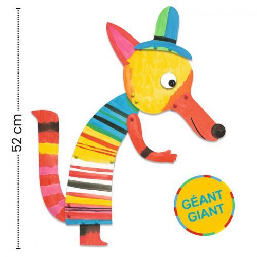 A Família da Raposa - Jogo Gigante de Colorir - Image 4
