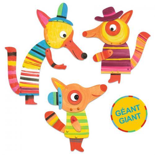 A Família da Raposa - Jogo Gigante de Colorir - Image 6